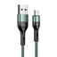 Изображение USAMS Kabel pleciony U55 2A micro USB zielony|gree