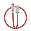 Picture of Kabel USB Usams USB-A - Lightning 1.9 m Czerwony (IPYSUSB203)