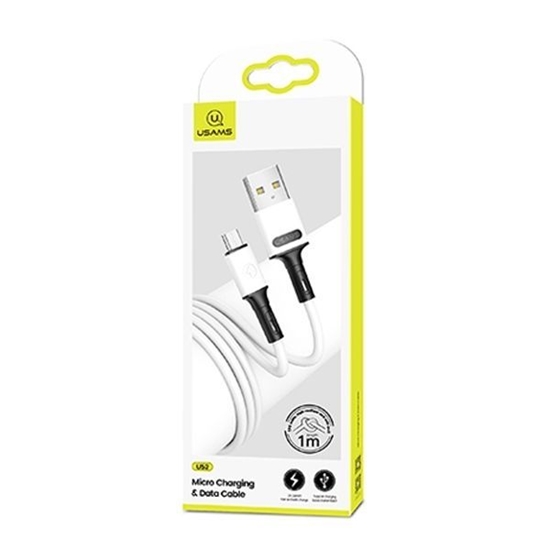 Picture of USAMS Kabel U52 microUSB 2A Fast Charge 1m biały|w