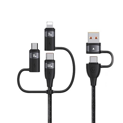 Picture of USAMS Kabel U85 2xUSB-C|USB|Micro-USB| Lightning 6