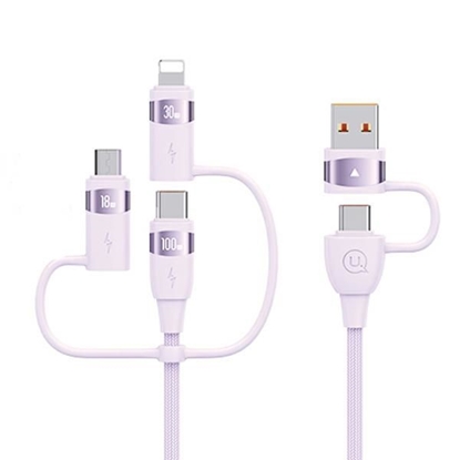Picture of USAMS Kabel U85 2xUSB-C|USB|Micro-USB| Lightning 6
