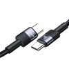 Picture of USAMS Kabel USB-C na USB-C Fast Charging stalowy|t