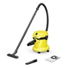 Изображение Vacuum Cleaner|KARCHER|Wet and dry vacuum cleaner WD 2 Plus V-15/4/18|Car cleaning|1000 Watts|Suction power 220W|Capacity 15 l|Noise 74 dB|Yellow|Weight 4.3 kg|1.628-003.0