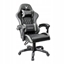 Attēls no Fotel Varr VARR GAMING CHAIR BACKREST+ARMRESTS REGULATION 2 PILLOWS FOTEL GAMINGOWY FIORANO REGULACJA OPARCIA I PODOKIETNIKÓW 2 PODUSZKI GREY+BLACK [45841]
