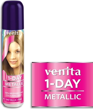 Picture of Venita 1-Day spray metallic nr 1 pink 50ml