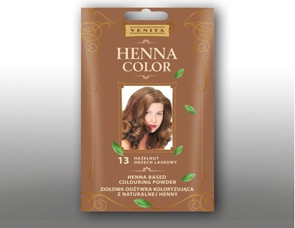 Picture of Venita Zioowa odywka koloryzujca Henna Color 30g 13 orzech laskowy