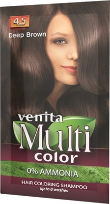 Attēls no VENITA_MultiColor szampon koloryzujcy 4.5 Ciemny Brz 40g