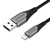 Изображение Vention Cable USB 2.0 to Lightning, Vention LABHF 2.4A 1m (Gray)