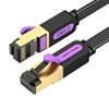 Изображение Vention Flat Network Cable UTP CAT7 Vention ICABG RJ45 Ethernet 10Gbps 1.5m Black