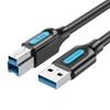 Изображение CABLE USB3.0 MALE TO MALE/3M BLACK COOBI VENTION