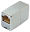 Picture of Verbinder Westernkupplung RJ45-RJ45 (8/8) metallisiert(VF v.5)