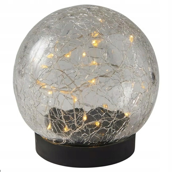 Изображение VOLTENO LAMPKA SOLARNA PLASTIK KULA  10cm SOLE