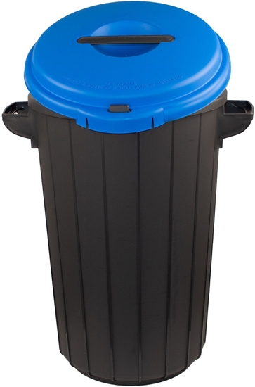 Picture of Waste bin Ecosolution 35L 42 5x37 5x54cm dark grey/blue 8009115042754