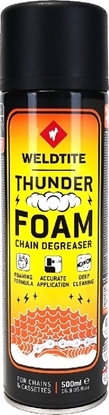 Attēls no Weldtite Pianka do czyszczenia acucha WELDTITE THUNDER FOAM CHAIN DEGREASER 500ml (NEW 2025)