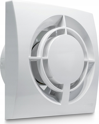 Attēls no Wentylator AWENTA Wentylator azienkowy Awenta Fabio WFB125H 13W fi125mm wycznikiem czasowym i czujnikiem wilgotnoci biay