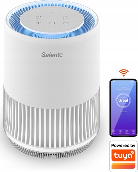 Picture of Wentylator Evolveo EVOLVEO Salente MaxClean, chytrá istika vzduchu, WiFi Tuya SmartLife, bílá