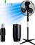 Attēls no Wentylator ExtraLink EXTRALINK BRYZA, ESF-40D-BL, STANDING FAN, 3 BLADES, 3 SPEED SETTINGS, BLACK
