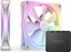 Attēls no Wentylator Nzxt F140 RGB DUO 2-pack + Hub (RF-D14DF-W1)