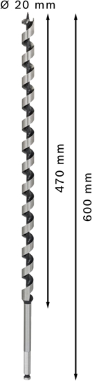 Picture of WIERTO KRTE 20X470X600 mm