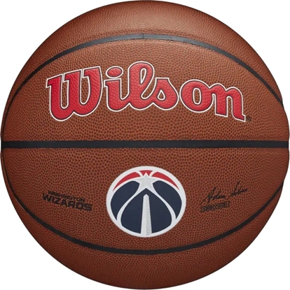 Picture of Wilson Wilson Team Alliance Washington Wizards Ball WTB3100XBWAS Brzowe 7
