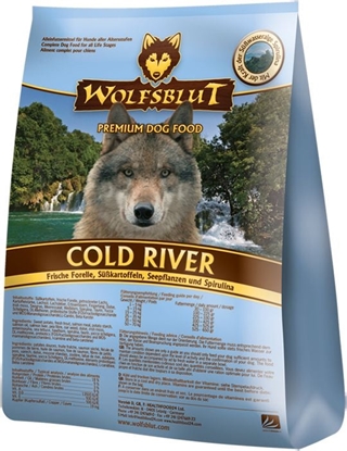 Изображение Wolfsblut Dog Cold River - pstrg i bataty 2kg
