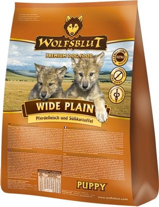 Picture of Wolfsblut Dog Wide Plain Puppy konina i bataty 2kg