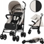 Picture of Wózek Kidwell KIDWELL WÓZEK PARASOLKA QUGAR BEIGE/BLACK 5901130105229
