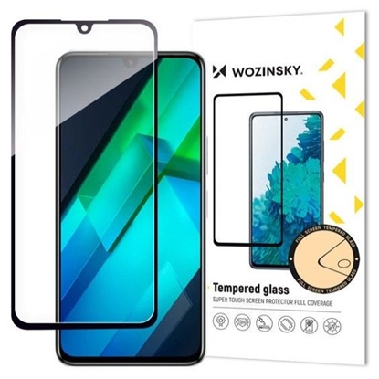 Picture of Wozinsky - Infinix Note 12 G96 Full Screen Protector Full Glue Tempered Glass Black