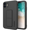 Изображение Wozinsky - iPhone 12 silicone case with stand Kickstand Case Black