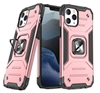 Picture of Wozinsky Apple iPhone 13 rose Ring Armor Case Kickstand Tough Rugged Cover Pink