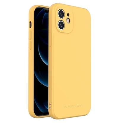 Attēls no Wozinsky Apple iPhone XS Max Silicone Case Yellow
