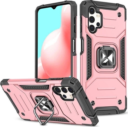 Attēls no Wozinsky Wozinsky Ring Armor pancerne hybrydowe etui pokrowiec + magnetyczny uchwyt Samsung Galaxy A73 zoty