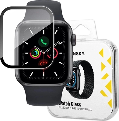 Attēls no Wozinsky Wozinsky Watch Glass hybrydowe szko do Apple Watch 6 44mm / Watch 5 44mm / Watch 4 44mm / Watch SE 44mm czarny