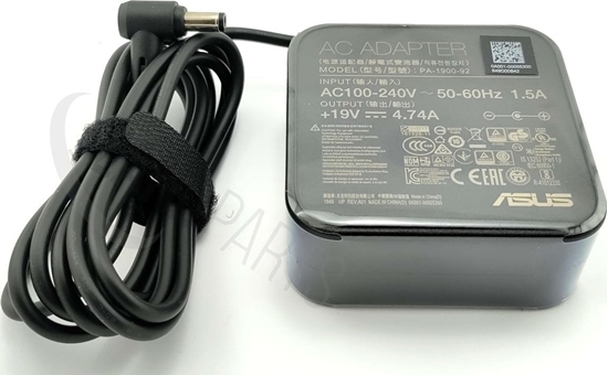 Изображение Zasilacz do laptopa Asus ASUS 0A001-00053400 adapter zasilajcy/ inwentor Wewntrzna 90 W Czarny
