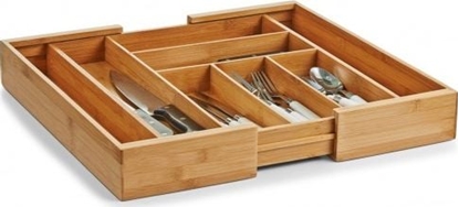 Изображение Zeller Zeller, Regulowany wkad do szuflady z drewna bambusowego, 35x4cm