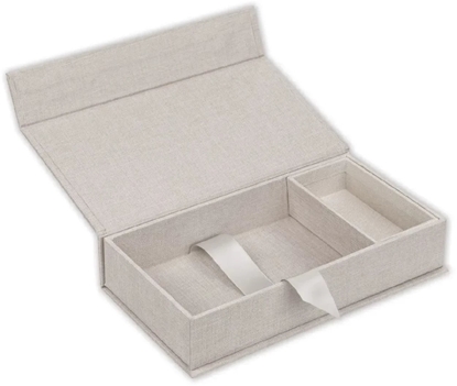 Attēls no ZEP Box USB Lodi D     23x12,5x5 Leinen Box für Fotos/USB  BY546D