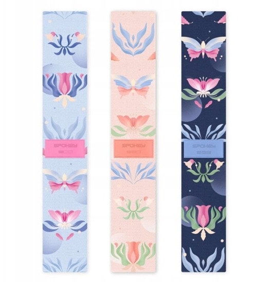Изображение Zestaw gum fitness Spokey THE BLOOM SET