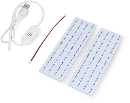 Attēls no Zestaw podwietlenia LED Lithophane - KC009 - 96x144mm - 2szt. - Bambu Lab}