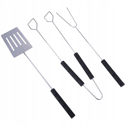 Attēls no Zestaw przyborów do grilla 3 el.