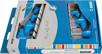 Picture of ZESTAW WKRETAKOW O PROFILU TX Z UCHWYTEM T / KARTON. OPAK.   UNIOR