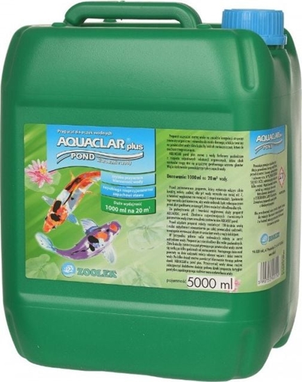 Изображение ZOOLEK ZOOLEK POND AQUACLAR BUTELKA 5000 ml - 28148