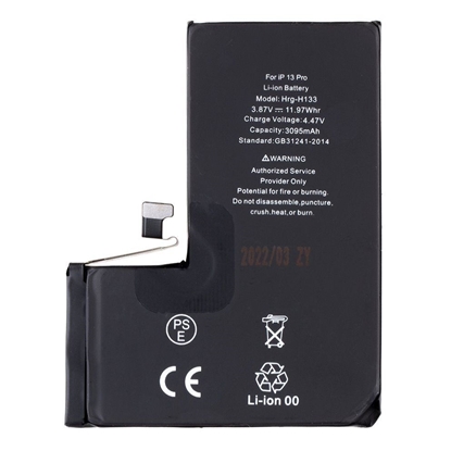 Picture of - Battery for iPhone 13 Pro 3095mAh Li-Ion (Bulk)