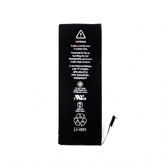 Picture of - Battery for iPhone 5S 1560mAh Li-Ion Polymer (Bulk)