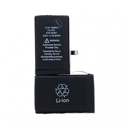 Picture of - Battery for iPhone X 2716mAh Li-Ion (Bulk)
