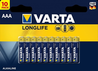 Picture of - Varta Longlife AAA Battery 10pcs