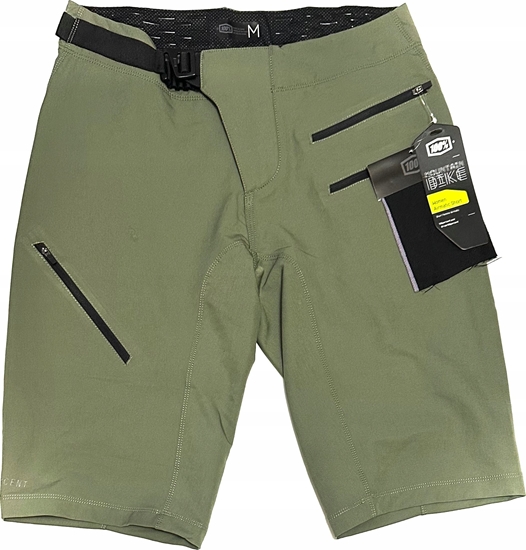 Picture of 100% Szorty damskie 100% AIRMATIC Women's Shorts Army roz. M (NEW 2023)