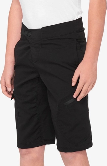 Picture of 100% Szorty juniorskie 100% RIDECAMP Youth Shorts black roz. 26 (EUR 40) (NEW 2021)