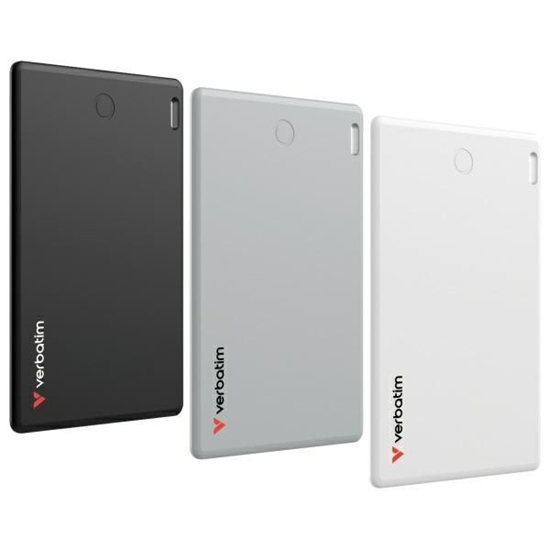 Изображение 1x3 Verbatim My Finder Card BT schw.silb.weiß MYFCR-03BSW 32141