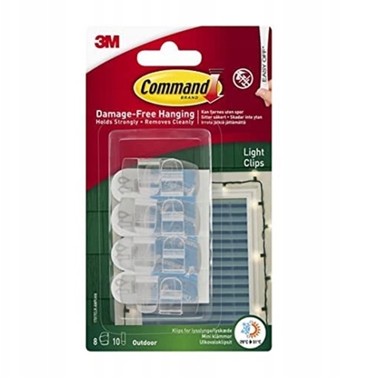 Picture of 3M Command Outdoor Light Clips 17017Clr-Awc