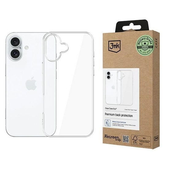 Picture of 3MK Etui ClearCase Eco do Apple iPhone 16 Plus